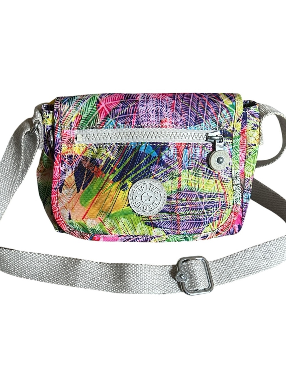 Kipling Small Crossbody Bag in Tropical Print